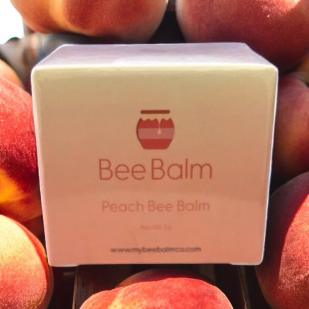 🆕 Bee Balm Peach Lip Balm